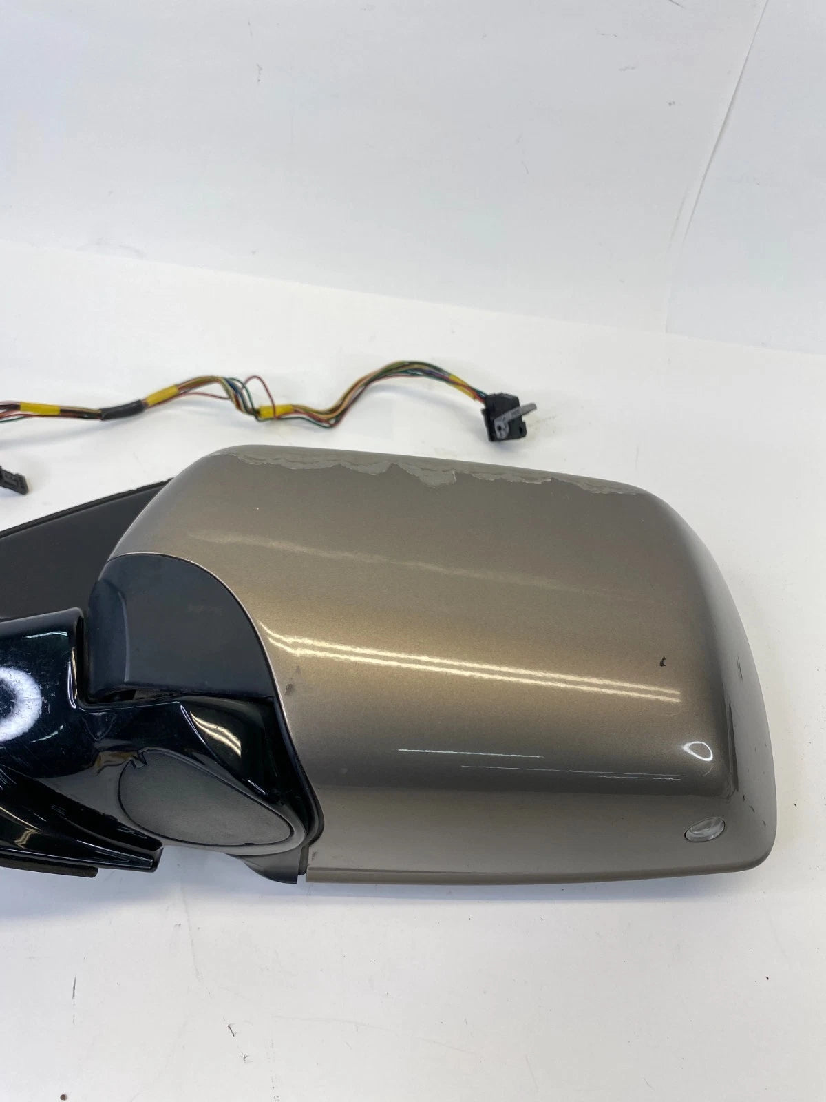 2000-2006 BMW X5 FRONT LEFT DRIVER SIDE VIEW POWER DOOR MIRROR GOLD OEM