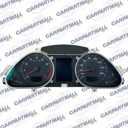 05-08 AUDI A6 QUATTRO INSTRUMENT CLUSTER SPEEDOMETER 4F0-920-950M UNK MILES