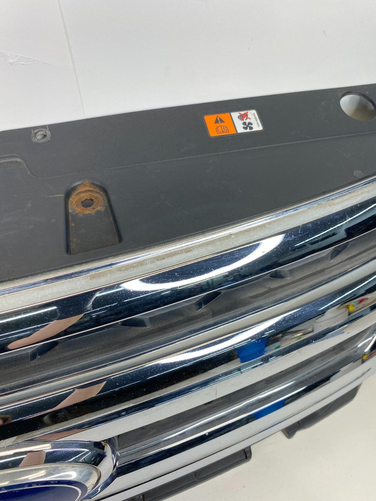 2011-2014 Ford Edge Bumper Front Upper Chrome Grill Grille Trim BT43-8A164-ADW