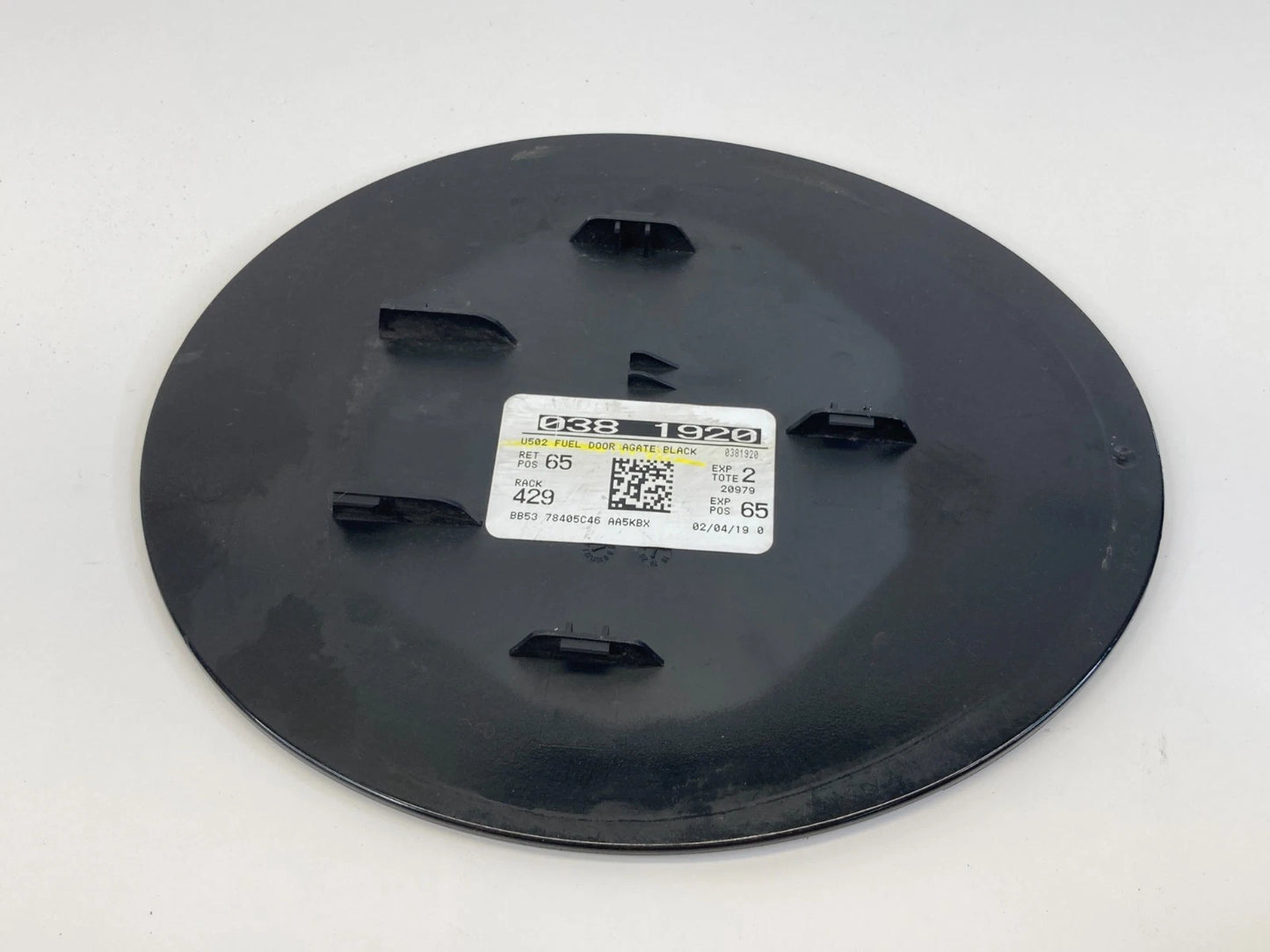 13-19 FORD INTERCEPTOR UTILITY FUEL FILLER GAS TANK DOOR CAP BB53 78405C46 AA