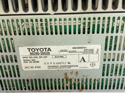 2007-2010 LEXUS GS350 GS450h RADIO AUDIO AMPLIFIER AMP PIONEER 86280-30520 OEM