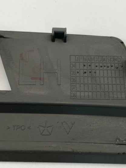 2005-2007 JEEP GRAND CHEROKEE UPPER LEFT DASH DEFROST GARNISH VENT COVER TRIM