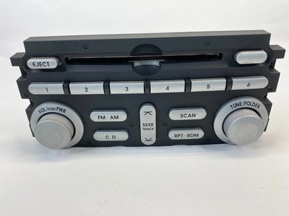 04 05 MITSUBISHI GALANT RADIO CD PLAYER CONTROL PANEL FACE PLATE 8002A247H OEM