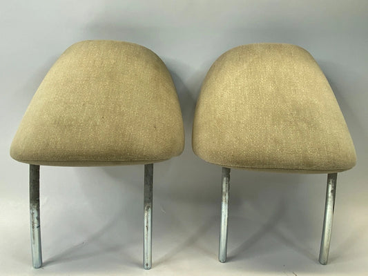 2008-2010 HONDA ACCORD SEDAN FRONT DRIVER PASSENGER SEAT HEAD REST HEADREST SET