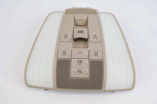 2014-2016 MERCEDES-BENZ E350 FRONT OVERHEAD CONSOLE DOME MAP LIGHT W/SWITCH OEM