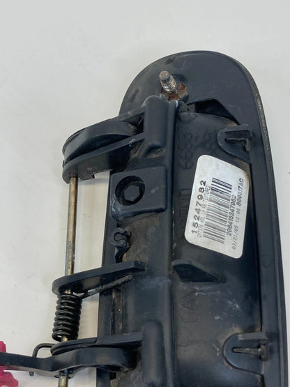2002-2009 CHEVROLET TRAILBLAZER REAR LEFT EXTERIOR DOOR HANDLE UNIT OEM 15247982