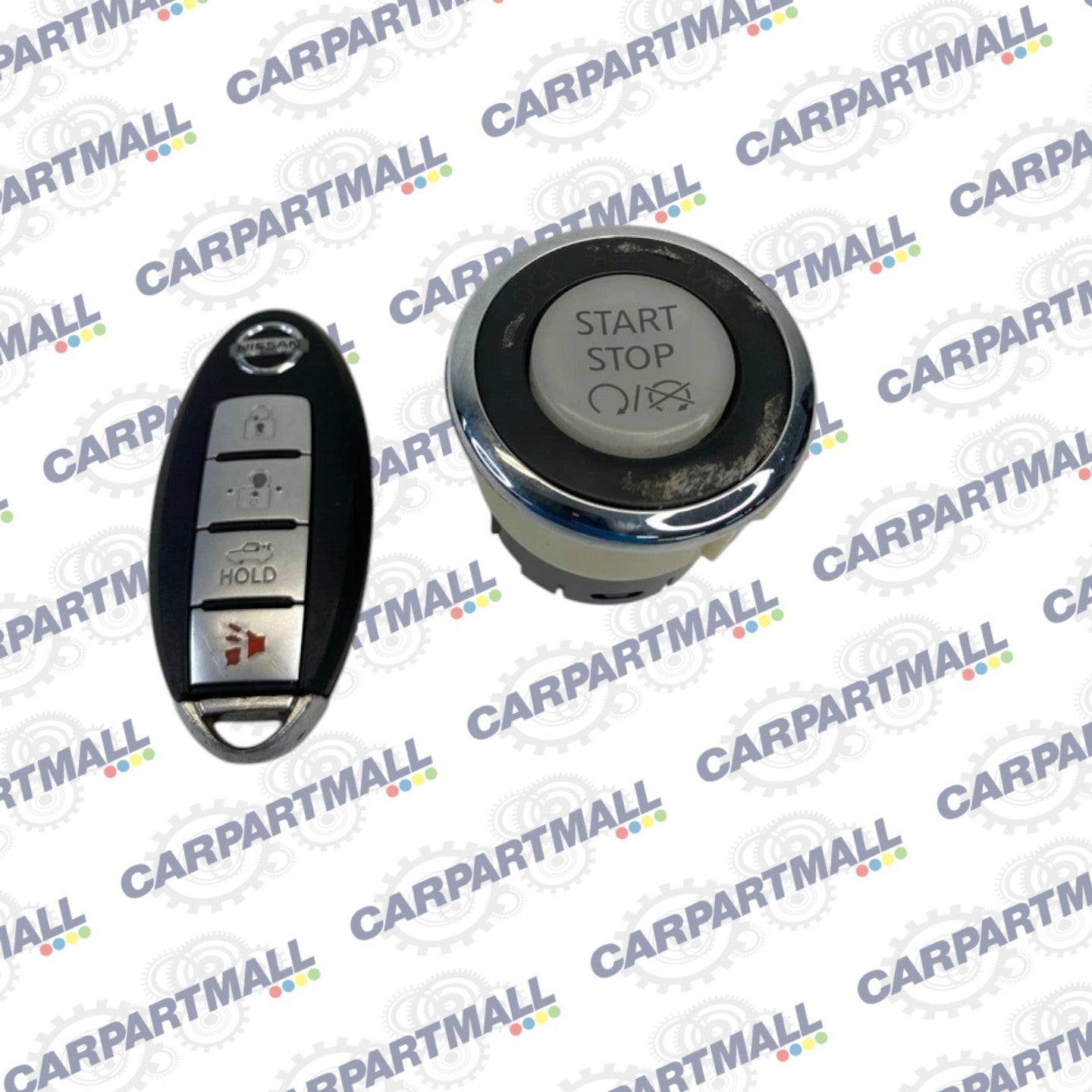 07-11 Nissan Altima Hybrid 2.5L AT Dahs Push Button Ignition Switch Remote Key