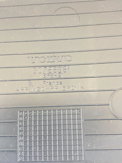 2007 VOLVO S40 CENTER CONSOLE RUBBER MAT INSERT TRIM 30755351 OEM