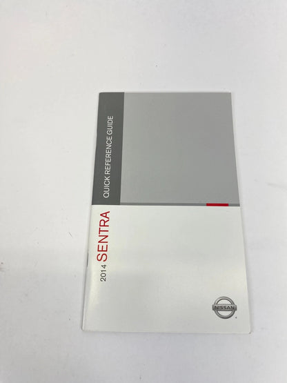 2014 NISSAN SENTRA OWNERS MANUAL SET BOOK GUIDE PORTFOLIO CASE OEM