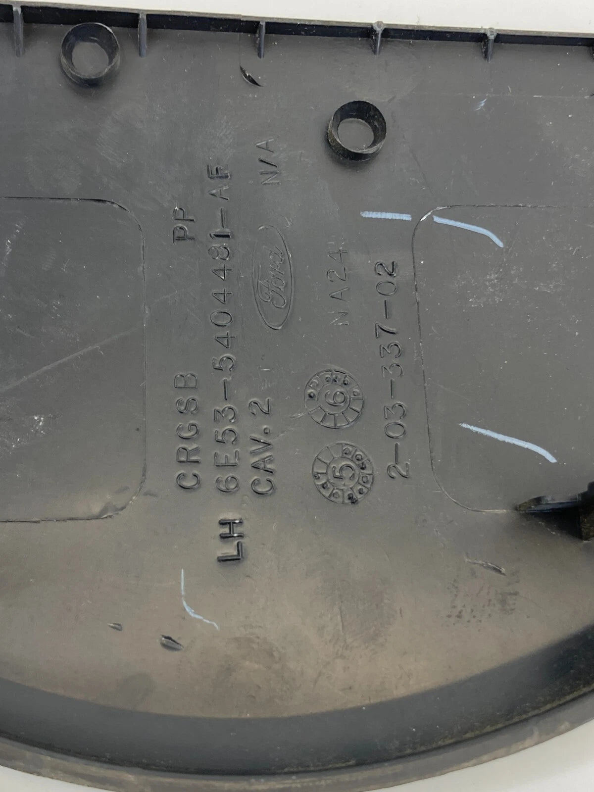 2006-2011 MERCURY MILAN DASH LEFT SIDE END CAP COVER TRIM PANEL 6E535404481AF