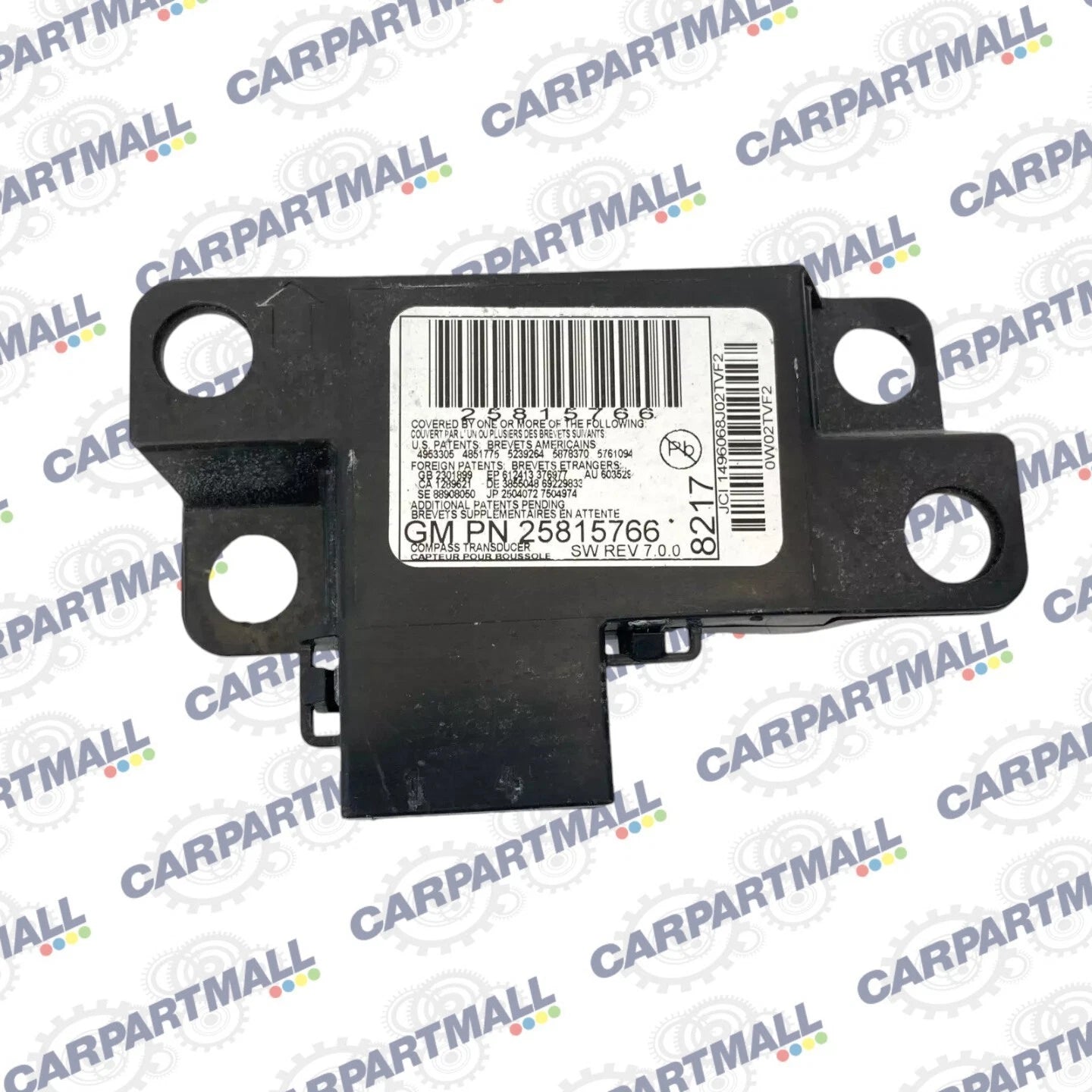 2008-2010 SATURN VUE SUV 4DR 2.4L 16V ELECTRONIC COMPASS CONTROL MODULE 25815766