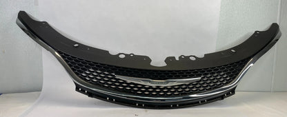 15-17 CHRYSLER 200 FRONT UPPER BUMPER GRILLE WITH EMBLEM CHROME OEM 68227617AC