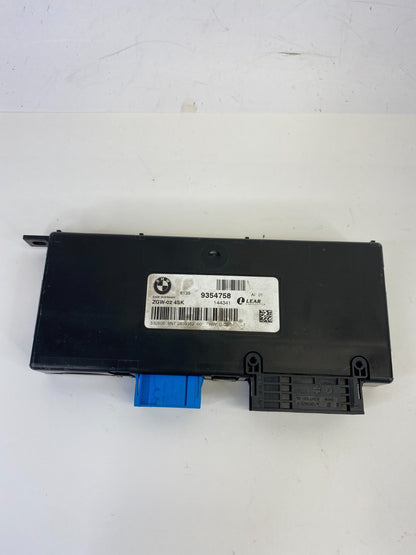 2011-2017 BMW X3 2.0L L4 Central Gateway Control Module Unit 9354758 OEM