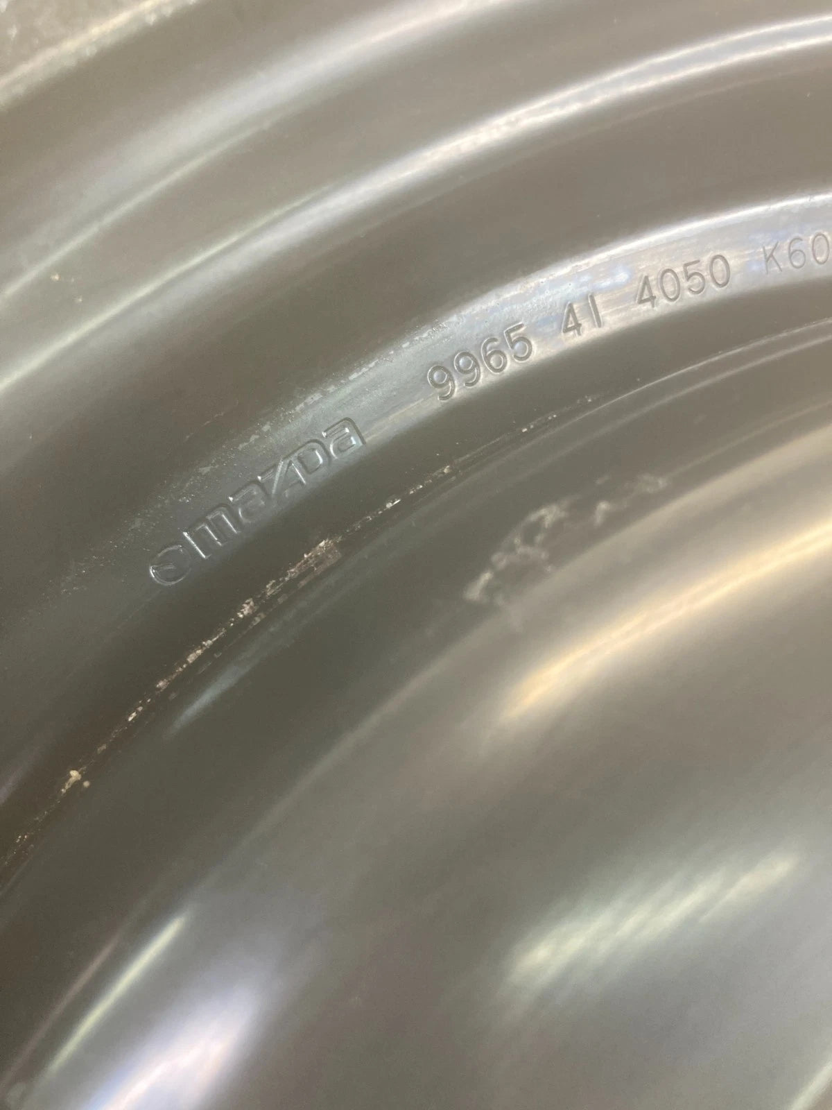 2010-2013 MAZDA 3 MAZDA3 EMERGENCY SPARE TIRE WHEEL COMPACT DONUT T115/70D15 90M