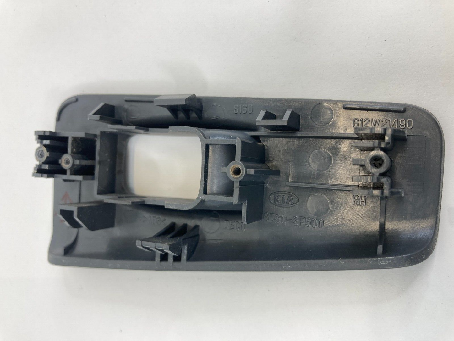 04-09 Kia Spectra Rear Right Inner Door Window Switch Cover Bezel 3580-2F500 OEM