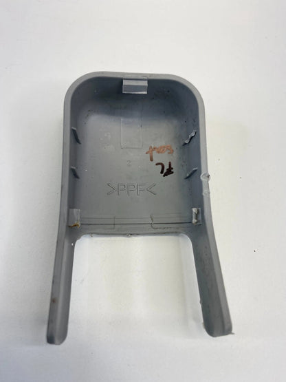 06-10 HYUNDAI SONATA FRONT LEFT DRIVER SEAT RAIL BOLT COVER TRIM CAP GRAY OEM