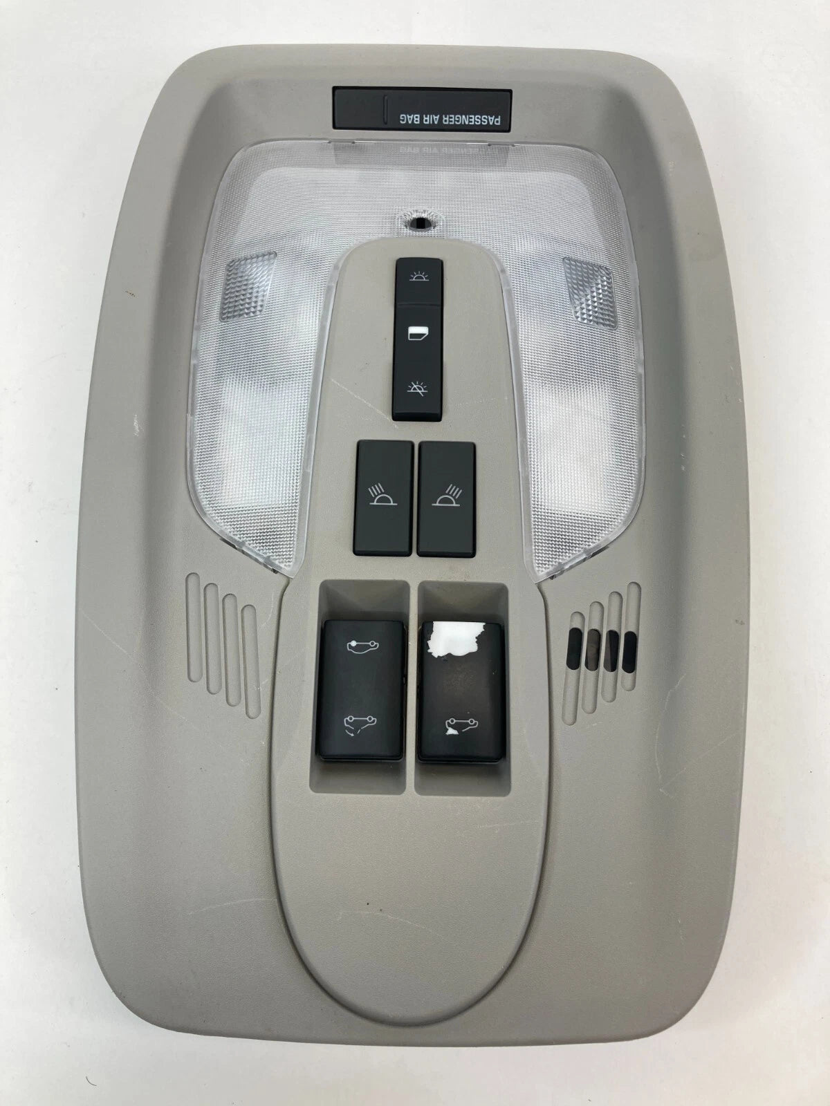 10-16 CHEVROLET EQUINOX FRONT ROOF CONSOLE MAP LIGHT W/ SUNROO 20846676 OEM