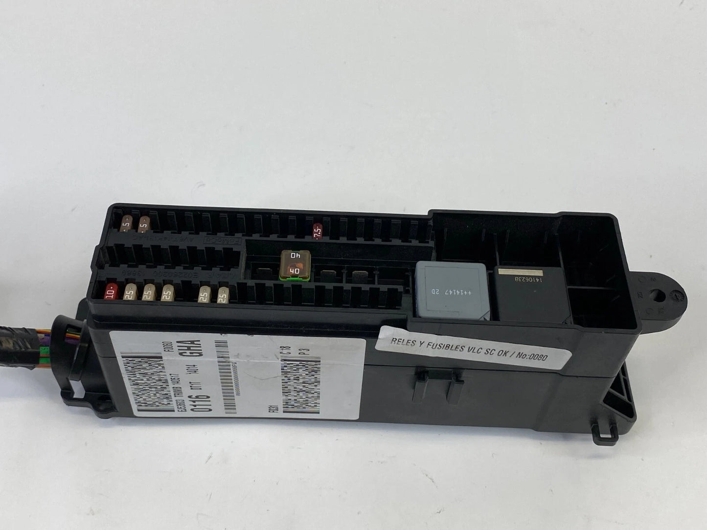 14-16 FORD TRANSIT CONNECT 2.5L REAR TRUNK INNER FUSE RELAY BOX DT1T-14014-GH