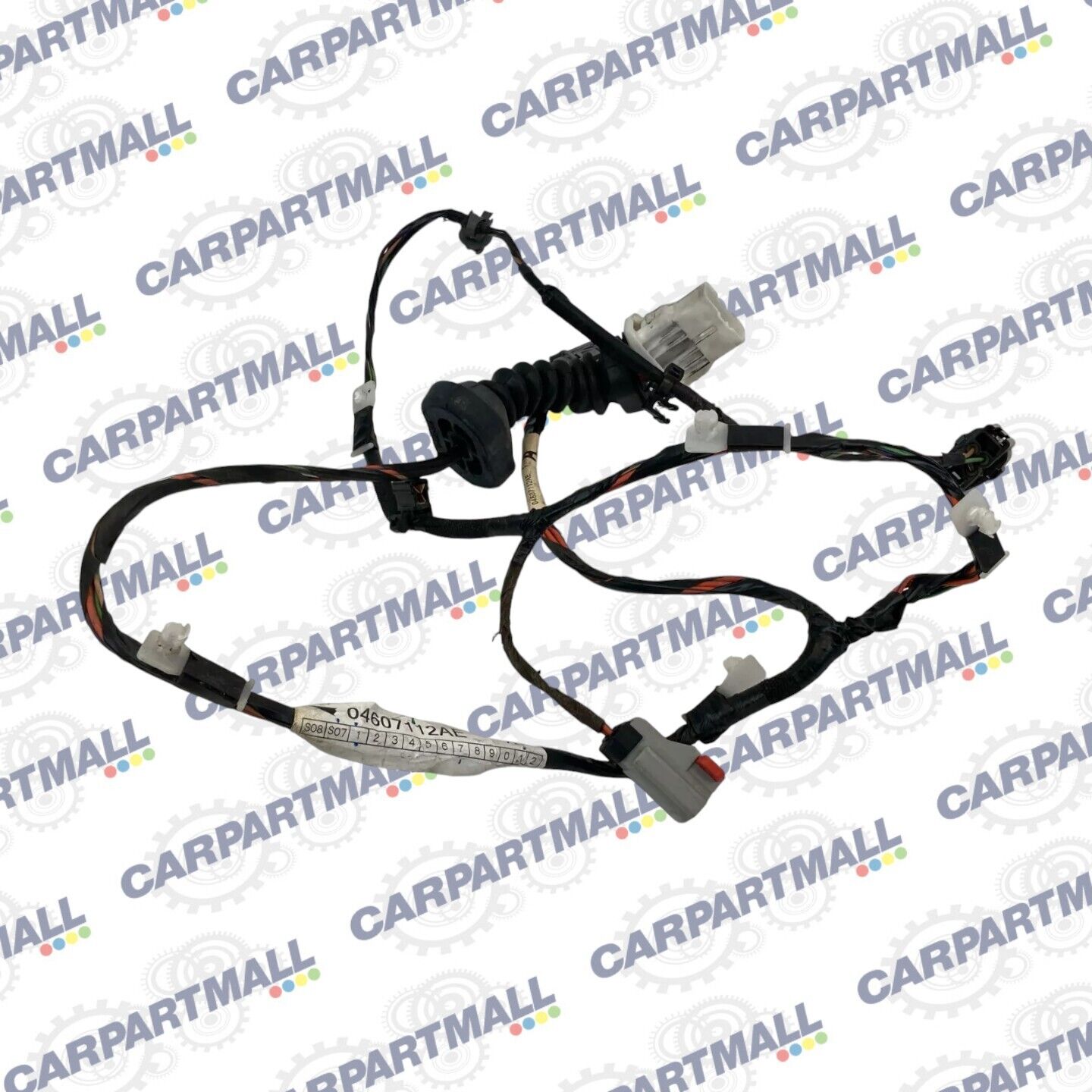 2006-2010 Dodge Charger Rear Right Back Side Door Wire Wiring Harness 04607112AE