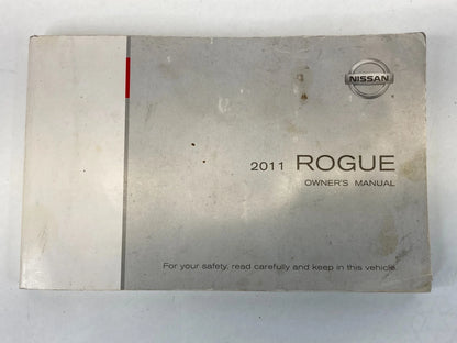 2011 11 NISSAN ROGUE OWNERS MANUAL INFORMATION WARRANTY GUIDE BOOK SET OEM