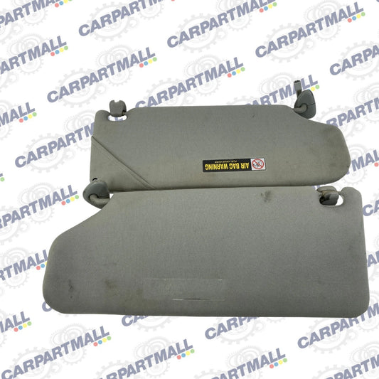 2005-2007 HONDA ODYSSEY W SUNROOF LEFT & RIGHT SUNVISOR SUN VISOR SET W LIGHTS