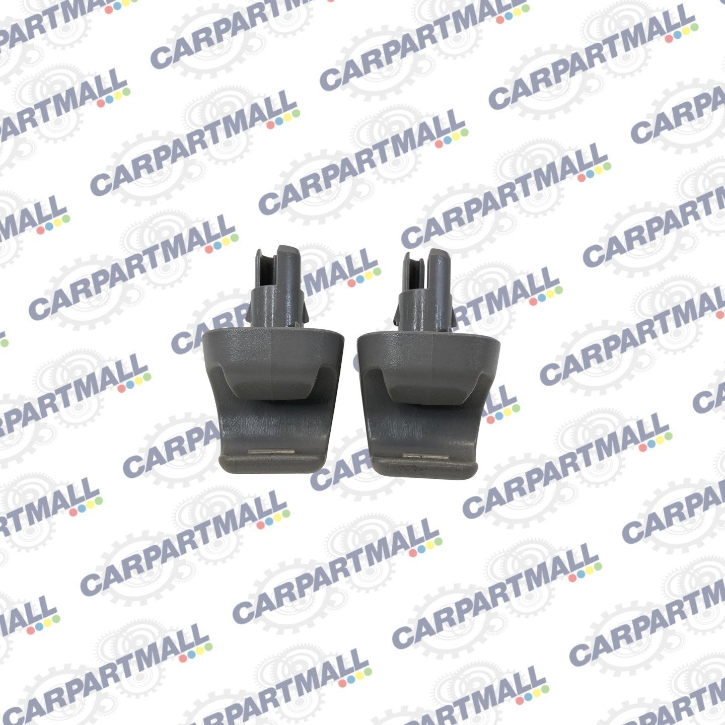 2008-2012 Honda Accord Roof Sunvisor Sun Visor Clip Holder Pair Set OEM