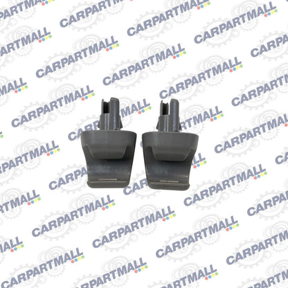 2008-2012 Honda Accord Roof Sunvisor Sun Visor Clip Holder Pair Set OEM