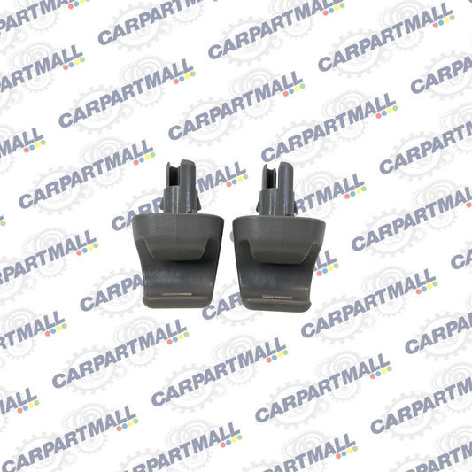 2008-2012 Honda Accord Roof Sunvisor Sun Visor Clip Holder Pair Set OEM