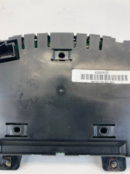 2013 BUICK LACROSSE AT SPEEDOMETER INSTRUMENT CLUSTER GAUGES 22849875 UNK MILES