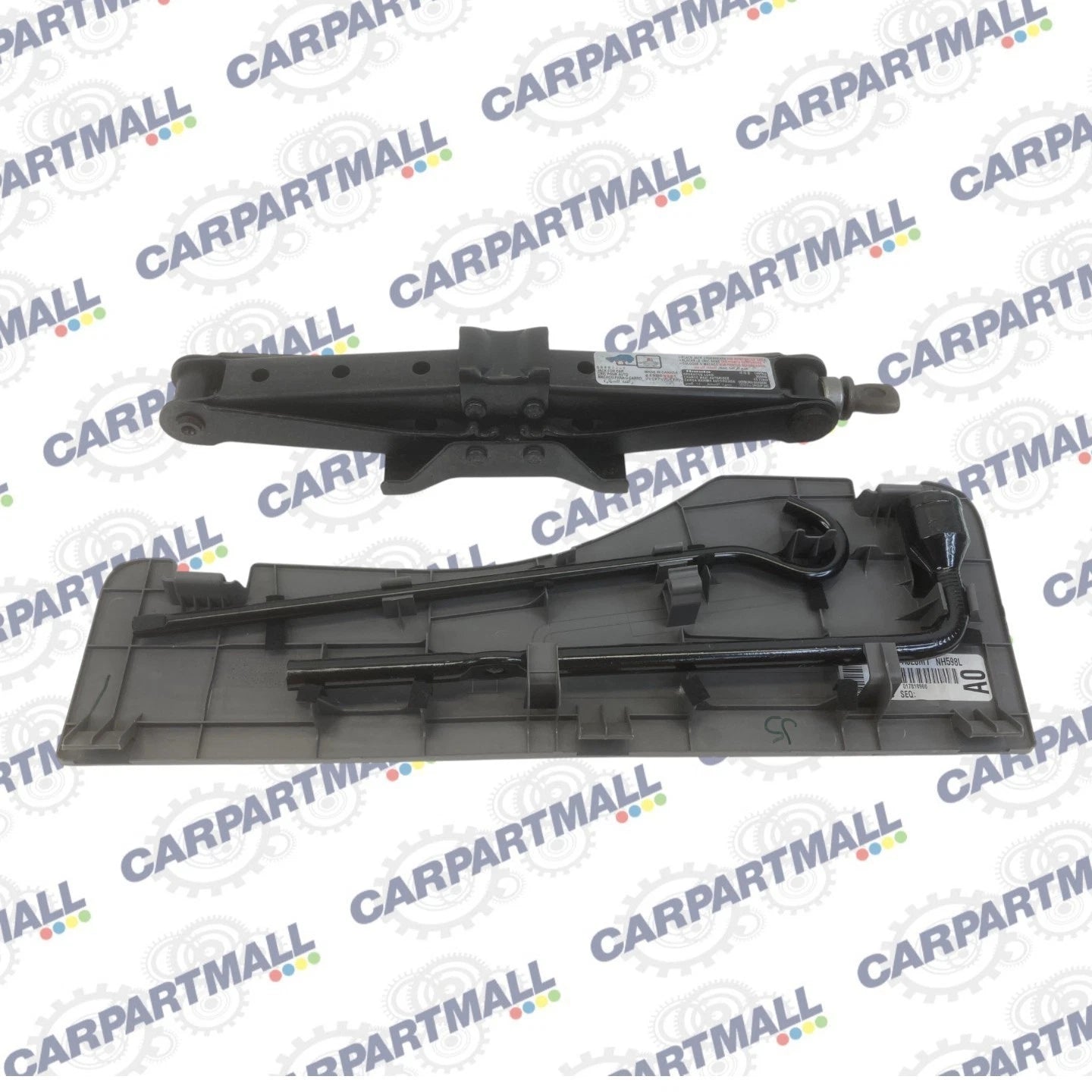 2005-2010 HONDA ODYSSEY SPARE TIRE SCISSOR JACK LIFT TOOL KIT WITH PANEL COVER