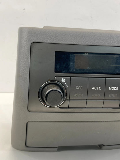 08-13 TOYOTA HIGHLANDER REAR AC HEATER CLIMATE CONTROL W/ CUP HOLDER 55900-48020