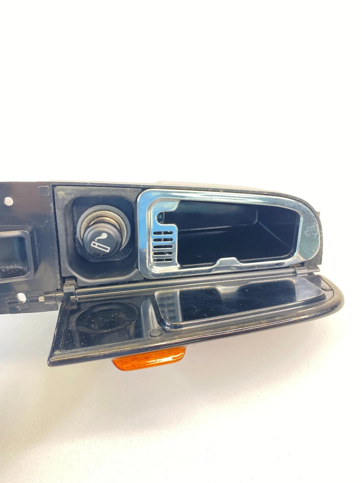 95-00 LEXUS LS400 REAR RIGHT WINDOW SWITCH BEZEL W ASHTRAY WOODGRAIN 574105-0020