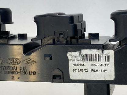 2013-2017 Hyundai Accent Driver Door Master Power Window Switch 93570-1R111 OEM