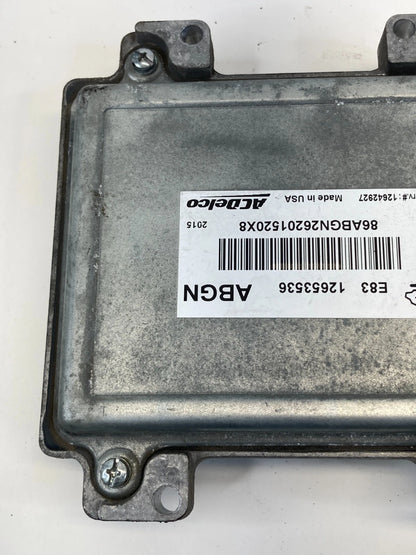 2012 CHEVROLET SONIC 1.8L ENGINE COMPUTER CONTROL MODULE ECM ECU 12653536