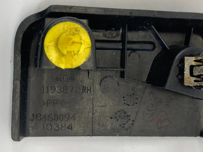 09-12 CHEVROLET TRAVERSE RIGHT SIDE SEAT TRACK BOLT COVER END CAP TRIM 1193872RH