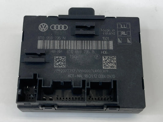 2011-2013 AUDI A4 QUATTRO REAR RIGHT SIDE DOOR LOCKING CONTROL MODULE 8T0959795N