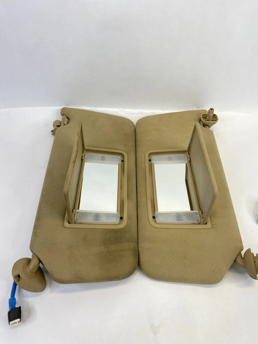 2008-2012 HONDA ACCORD LEFT & RIGHT DRIVER & PASSENGER SUN VISOR SUNVISOR PAIR