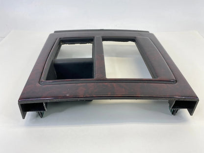 08-12 JEEP LIBERTY CENTER CONSOLE AT GEAR SHIFTER COVER TRIM BEZEL 1DP12XDVAC