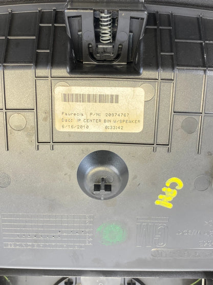 2010 2011 CHEVROLET EQUINOX CENTER DASH STORAGE COMPARTMENT 20974767 OEM
