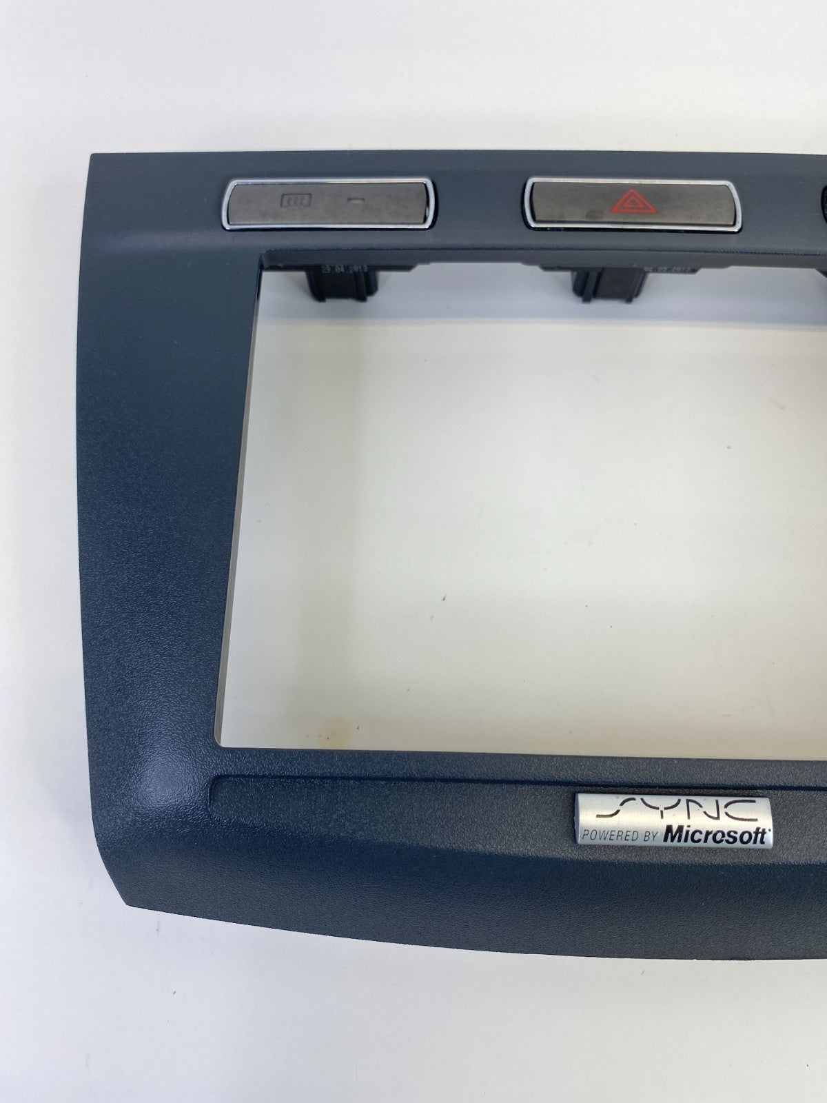 2013 Ford Transit Connect Center Dash Radio Bezel Trim w/ Hazard Switch OEM