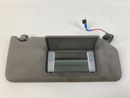 2008-2012 HONDA ACCORD ROOF RIGHT PASSENGER SUN VISOR SUNVISOR W/ LIGHTS GRAY