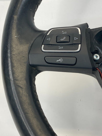 2011-2014 Volkswagen Jetta Steering Wheel Leather Remote Controls 5C0-419-091-M