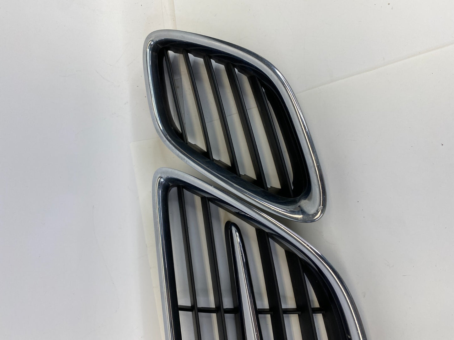 2003-2007 Saab 9-3 Sedan Front Bumper Radiator Center Grille Set of 3 12787225