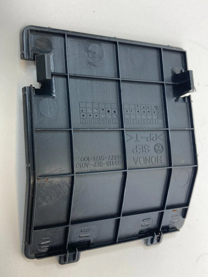 2004-2008 ACURA TL REAR CENTER CONSOLE ACCESS INNER COVER TRIM 83418-SEP-A010