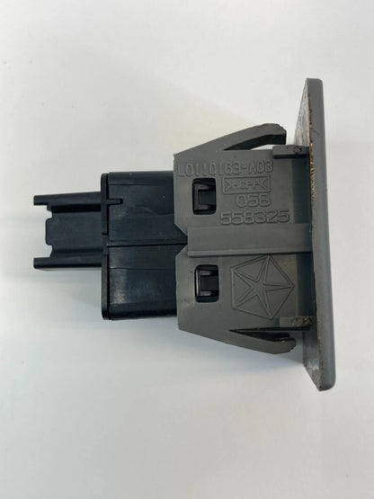 08-10 DODGE GRAND CARAVAN POWER INVERTER SWITCH BUTTON W/ BEZEL TRIM L0110163-A0