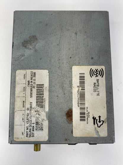 2006-2009 GMC ENVOY SATELLITE RADIO ANTENNA RECEIVER UNIT PART 10367164 OEM