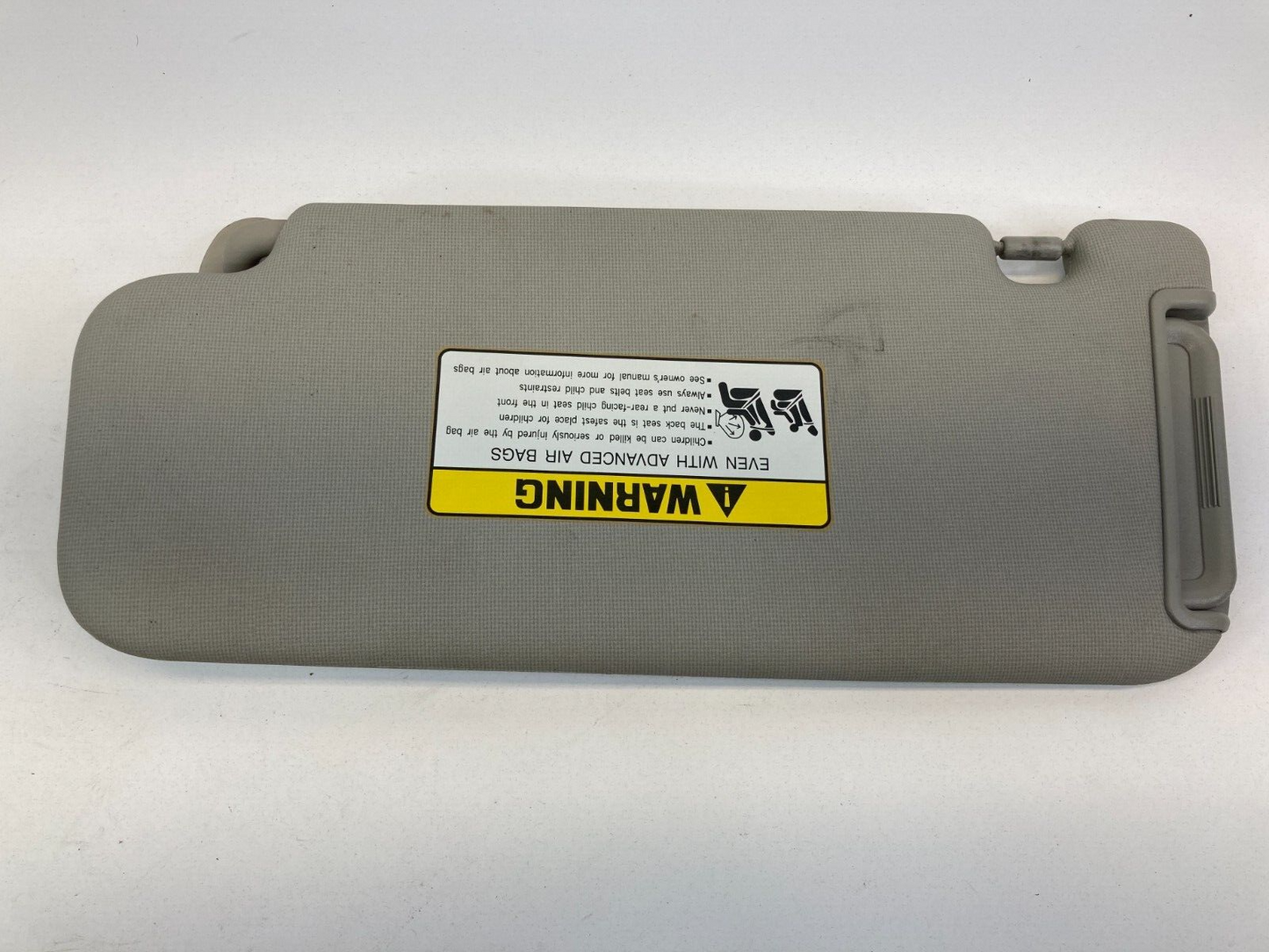 2010 2011 2012 2013 Kia Forte w/o Sunroof Right Passenger Sunvisor Sun Visor OEM