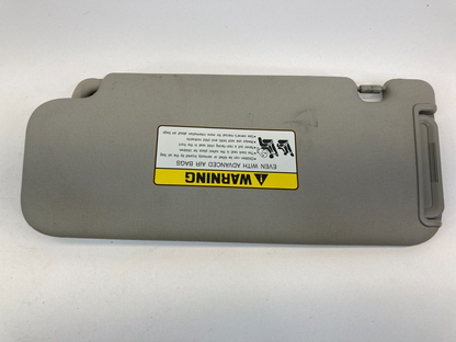 2010 2011 2012 2013 Kia Forte w/o Sunroof Right Passenger Sunvisor Sun Visor OEM