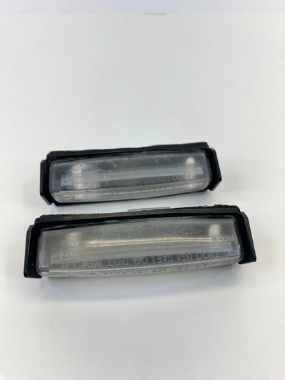 2002-2011 TOYOTA CAMRY SEDAN REAR LICENSE PLATE LIGHT LAMPS SET PAIR OEM