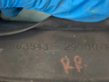 1996-2000 HYUNDAI ELANTRA REAR RIGHT PASSENGER DOOR VENT GLASS 83543-29000 OEM